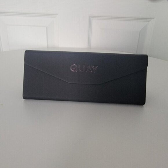 Quay Nigh Cap Matte Black Polarized Sunglasses - Picture 7 of 7